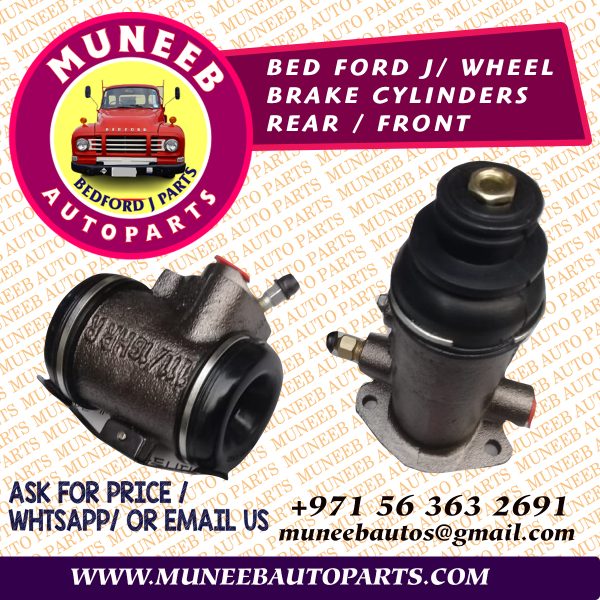 Bed ford j front rear wheel brake cylinders