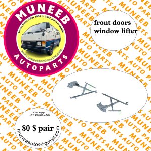 toyota hiace 1984 front doors window lifter