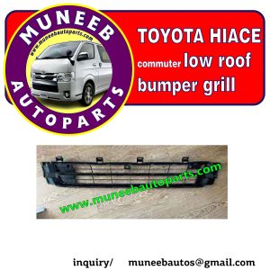 hiace front bumper grill
