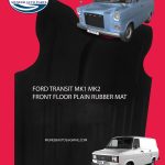 ford transit mk1 mk2 front floor rubber mat