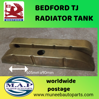 Bedford TJ radiator tank new brass